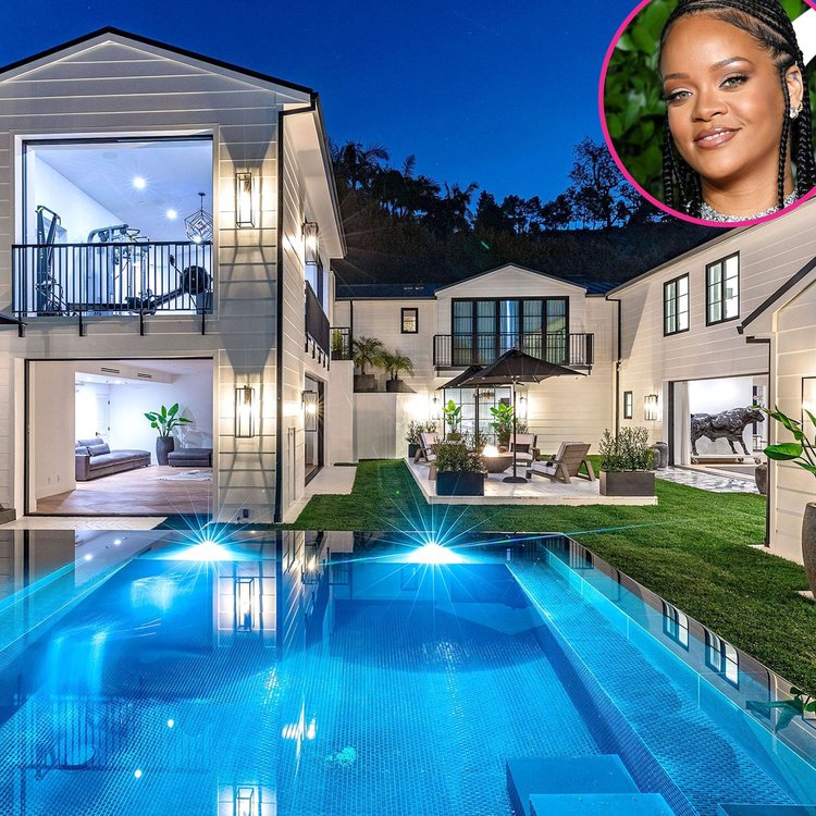 Take A Look Inside Rihanna’s New 13.8 Million House Where She Is