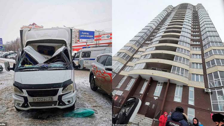 boy jump from 23rd floor