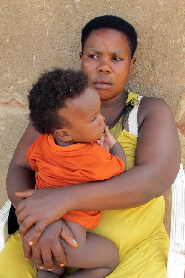 Mariam Nabatanzi And Her Little Child