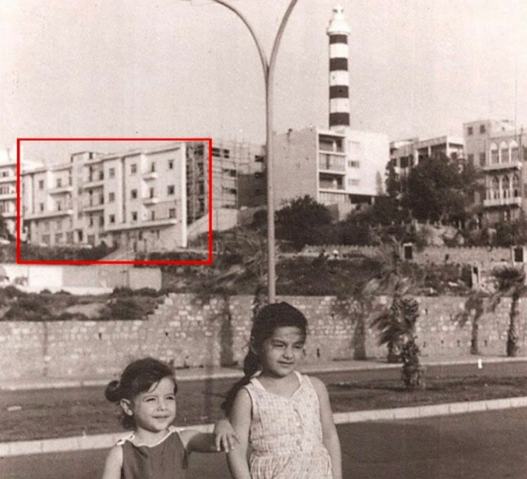 Lebanon Thinnest Building In The 60s