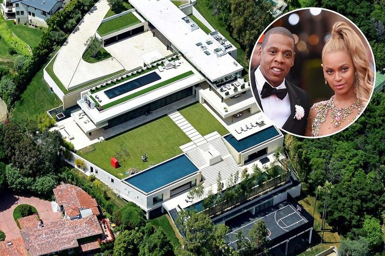 Beyonce House In Bel Air Los Angeles