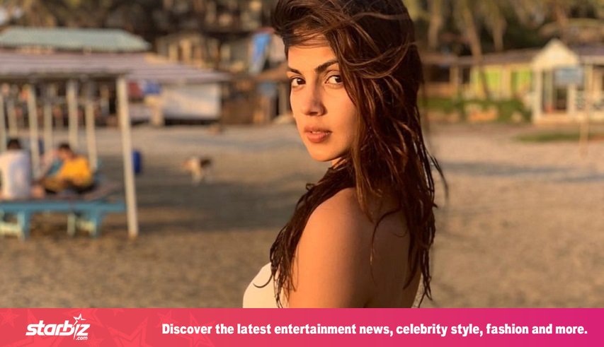 Rhea Chakraborty Wows Fans With Bikini And Denim Shorts On The Beach