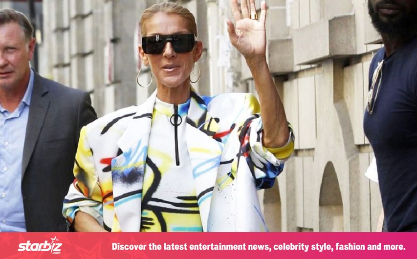 Céline Dion steps out pantless at Paris Couture Week - StarBiz.com