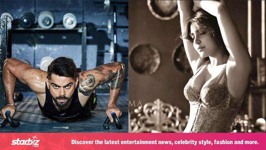 Virat Kohli & Anushka Sharma's workout videos set fitness 