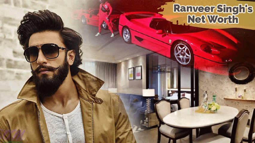 Ranveer Singh lives life king-size, his Net Worth is the reason ...