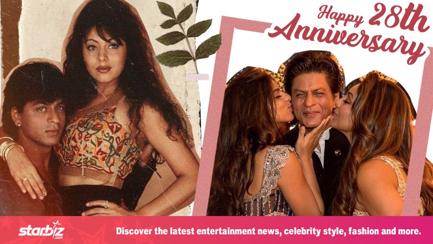 Srk And Gauri Khans 28th Wedding Anniversary Most Precious Moments 