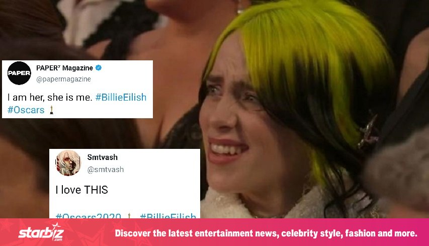 Billie Eilish Oscar Meme Goes Viral As She Makes Wry Face At Performances 