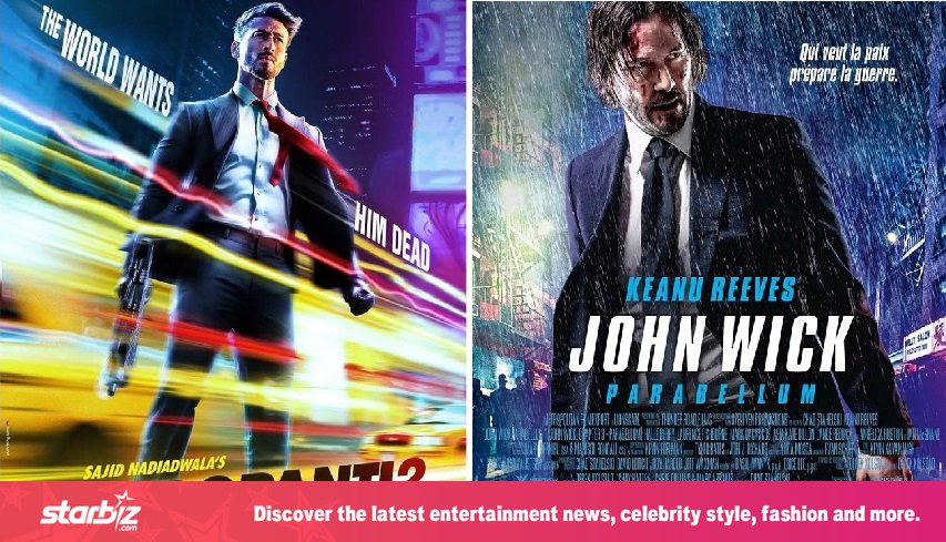 Heropanti 2 Poster Released, Internet Claims It Copies John Wick