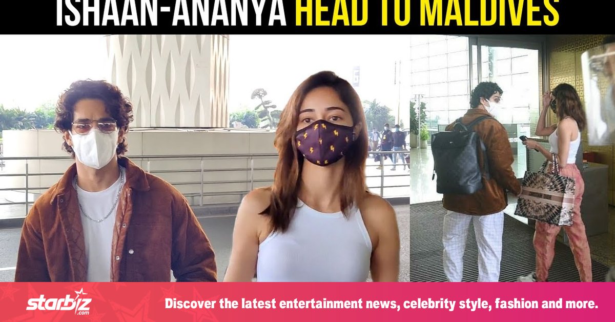 Ananya Pandey And Ishaan Khatter Secretly Leave For The Maldives