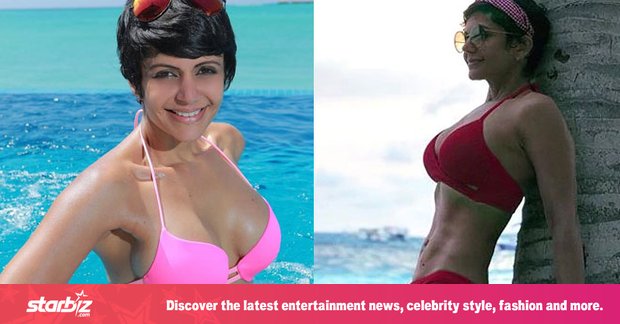 Mandira Bedi Flaunted 6 Pack Abs In Her Smoking Hot Bikini Picture