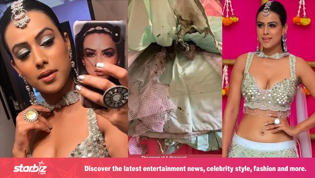 Nia Sharma Escapes From Death After Her Lehenga Catches Fire