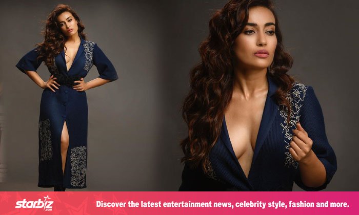 Naagin Fame Surbhi Jyoti Goes Braless in Sexy Blue Dress, Check Out Pics -  StarBiz.com